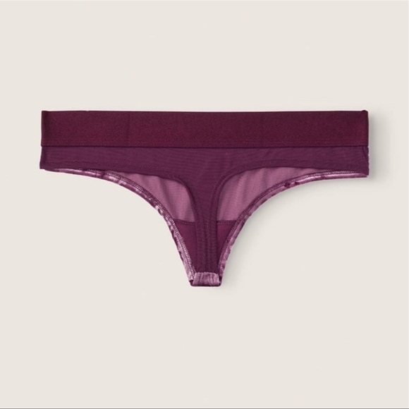 (L) UNISEX Victoria’s Secret Velvet THONG Underwear - Picture 3 of 11